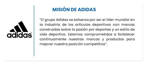 objetivos de adidas|adidas missions y vision.